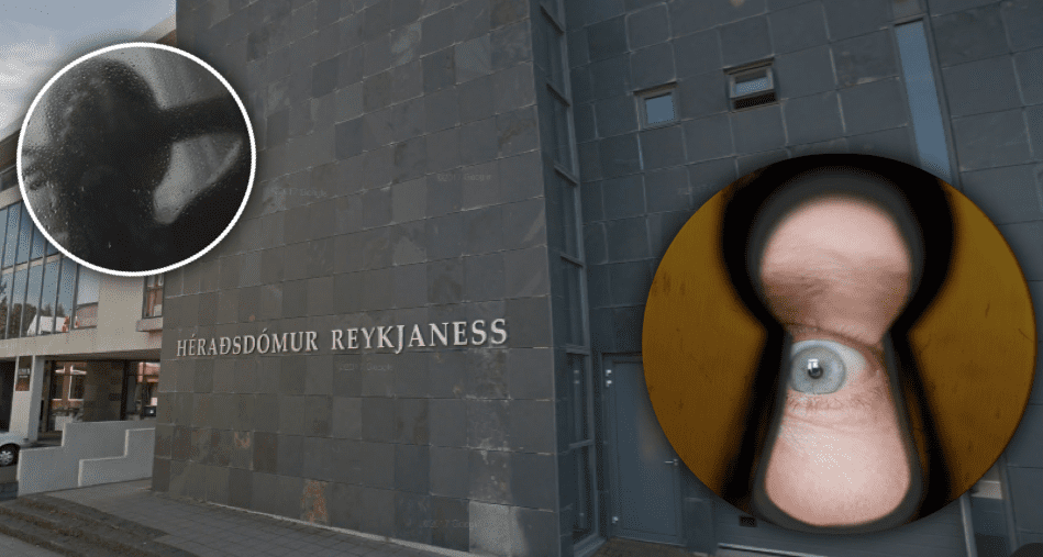 Notaði grillpinna til að gægjast á ólögráða stjúpdóttur sína inn á baðherbergi