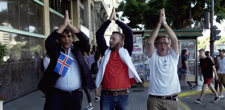 Steindi Jr. fær fólk í Argentínu til þess að hvetja Ísland áfram í nýju myndbandi