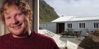 Ed Sheeran hélt að hann myndi deyja á Íslandi þegar hann steig ofan í heitan hver