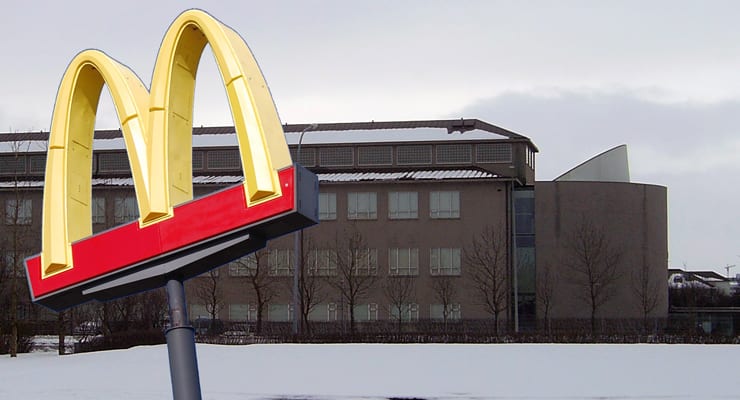 Þjóðminjasafnið hafnaði síðasta McDonalds-borgaranum