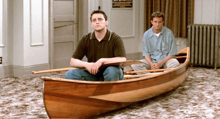 Joey skuldaði Chandler 16 milljónir