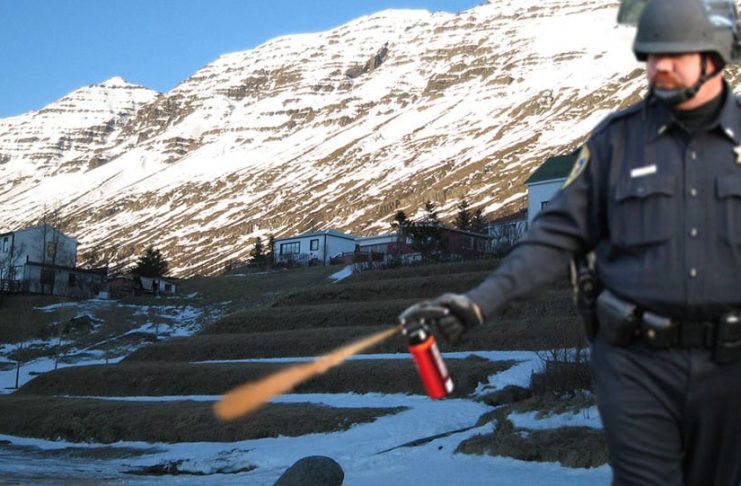 Reiði í Neskaupstað eftir að löggan notaði piparúða á ungmenni menntaskólapartíi