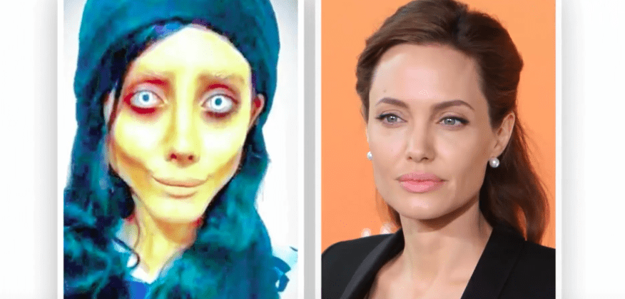 Sahar Tabar hefur farið í yfir 50 lýtaaðgerðir til að líta út eins og Angelina Jolie