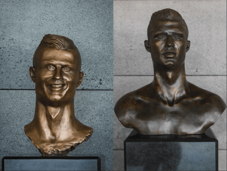 Fyndnu syttunni af Ronaldo skipt út fyrir nýja