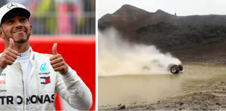 Lewis Hamilton á Íslandi: „Ótrúlega fallegur staður