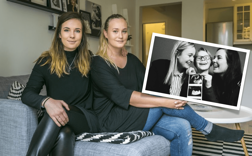 Ingleif og María eiga von á barni