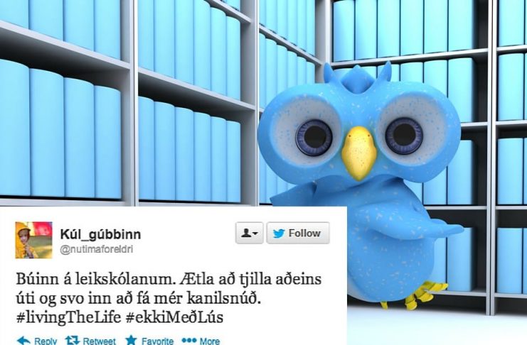 Ef smábörn væru á Twitter þá myndu tístin þeirra hljóma einhvern veginn svona