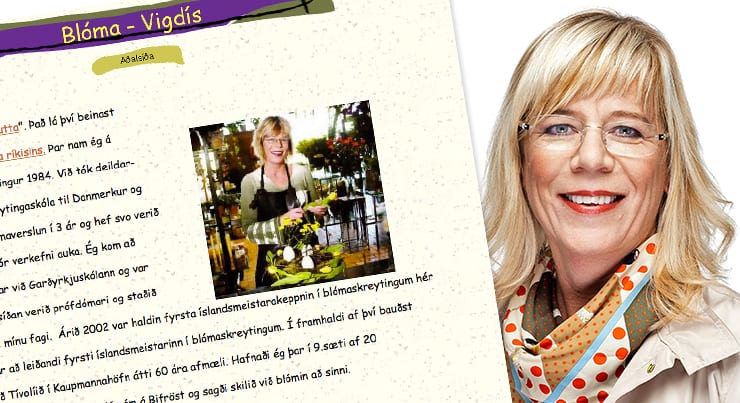 Vigdís Hauks spáði rétt fyrir um framtíð sína