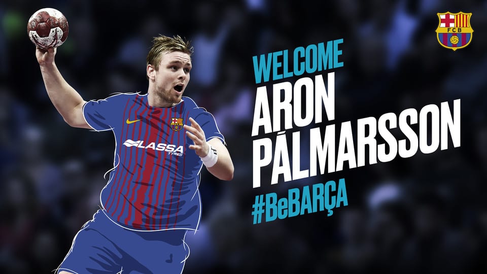 Aron Pálmarsson mættur til Barcelona: „Draumar geta ræst“
