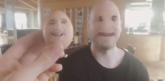 Eggið greip andlit Arnórs