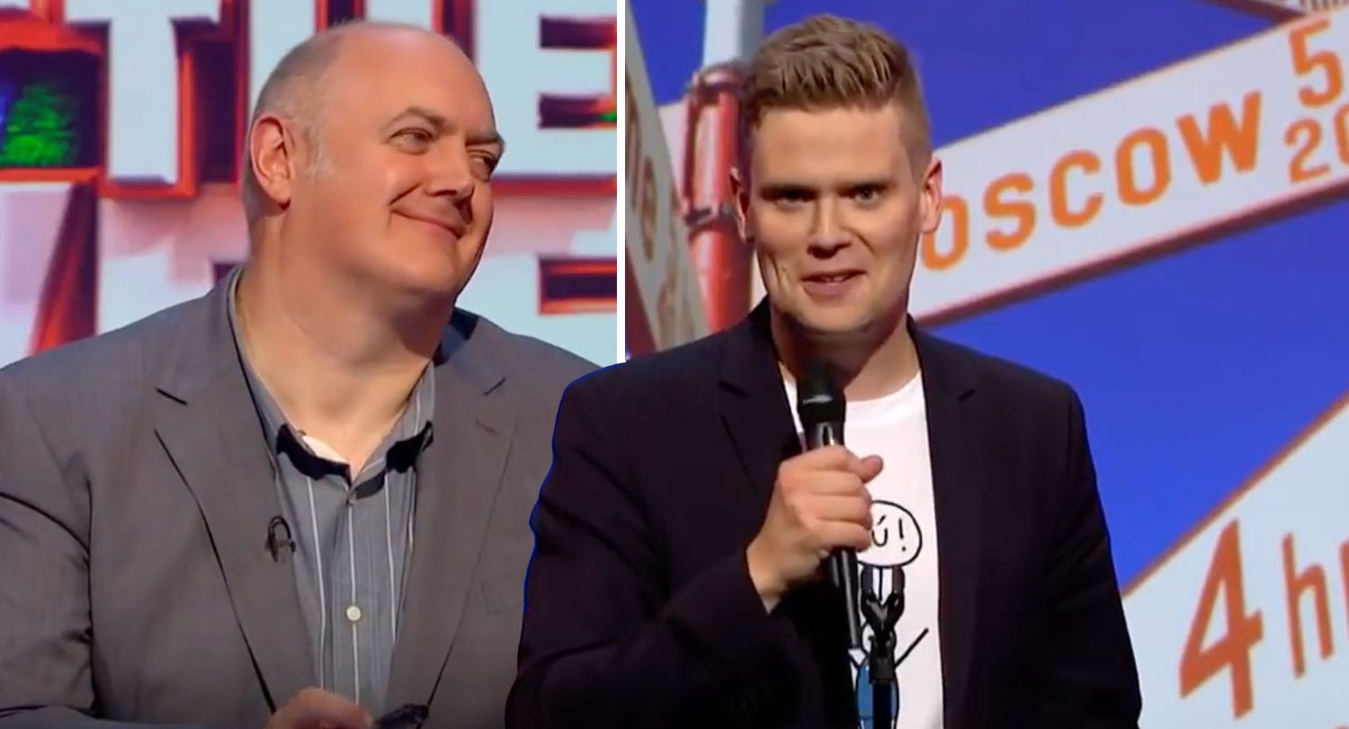 Ari Eldjárn fór á kostum í breska gamanþættinum Mock the Week