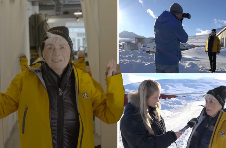 Áttræða fyrirsætan Ásdís Karlsdóttir er alveg með þetta