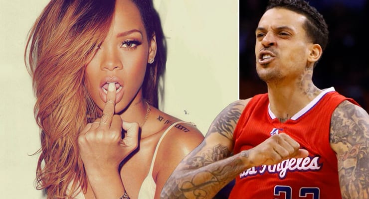 NBA-leikmaður segist vera að hitta Rihönnu: Rihanna segist aldrei hafa hitt hann