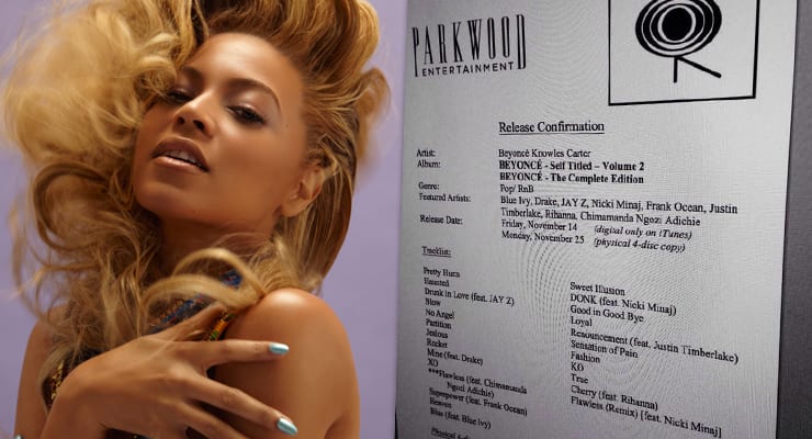 Dularfullt skjal ferðast um netið: Ný plata væntanleg frá Beyoncé?