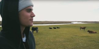 Íslenskar kýr í nýju myndbandi Justin Bieber