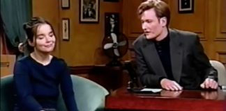 Gamalt myndband af Björk í þætti Conan O'Brien skýtur upp kollinum