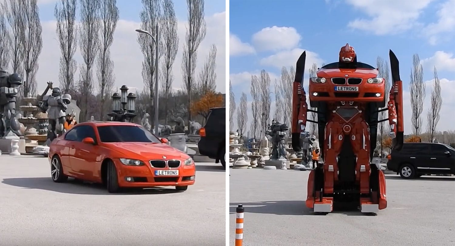 Tyrkneskt fyrirtæki hannaði bíl sem getur breytt sér í Transformer