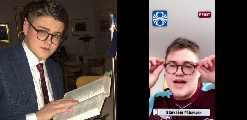 Starkaður gerir grín að beinum útsendingum RÚV í þessu sprenghlægilega myndbandi
