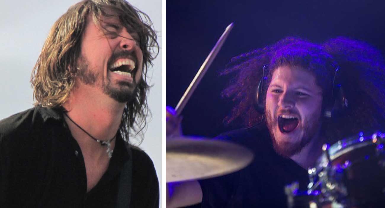 Dave Grohl hefur mikið álit á Kela úr Agent Fresco: „Besti trommarinn í fokking heiminum“