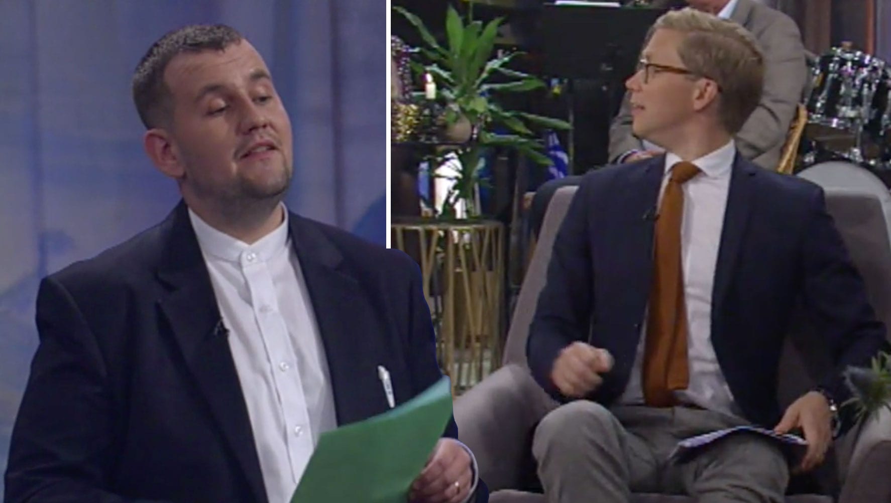 Dóri DNA grillaði Gísla Martein í beinni á RÚV: „Að minnsta kosti eldast beinin þín“