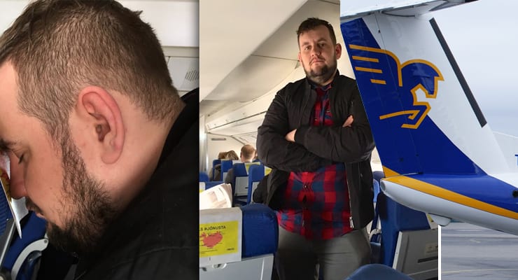 Flughræðsla Dóra DNA setti Mið-Ísland í klípu: Ferð til Neskaupstaðar stóð tæpt