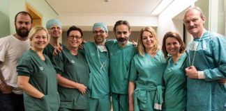 Tómas skurðlæknir var Baltasar Kormáki innan handar við tökur á Eiðnum