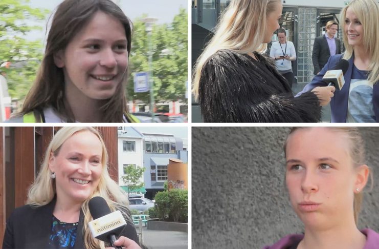 Hvernig mun strákunum okkar ganga á EM? Við spurðum 14 konur á förnum vegi