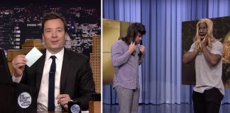 Jimmy Fallon lét leikmenn úr NFL leika atriði úr Pretty Little Liars