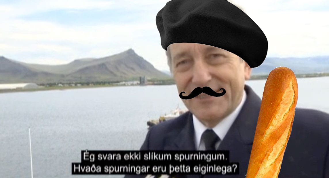 Við þurfum að tala um þennan stórkostlega franska skipstjóra sem vísaði fréttamanni 365 frá borði
