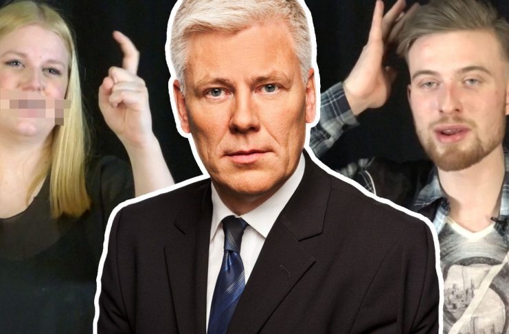 Mjög ölvað fólk útskýrir Borgunarmálið: „Hann á að lesa öll fokking smáaletur sem til eru“