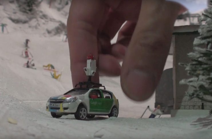 Pínulítil undraveröld komin á Google Street View