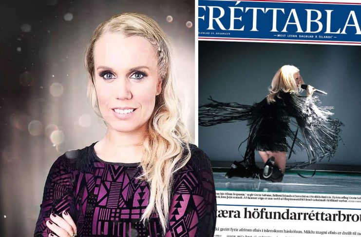 Íslenski hópurinn óánægður með forsíðumynd Fréttablaðsins