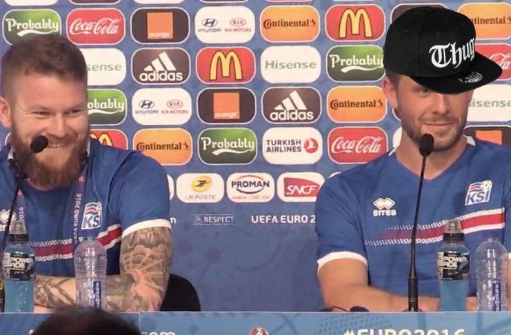Að Gylfi Sigurðsson segi brandara á blaðamannafundum gerir okkur bara spenntari