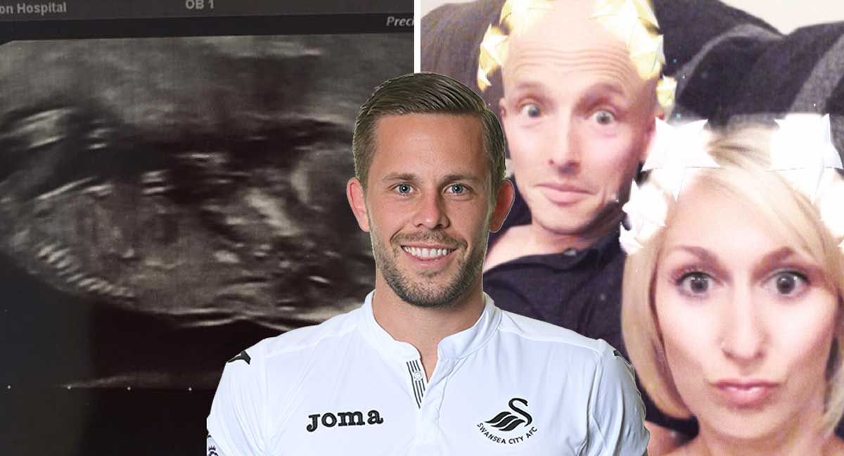 Velskur stuðningsmaður Swansea fær að nefna barnið sitt „Gylfi“ ef hann fær 10 þúsund læk