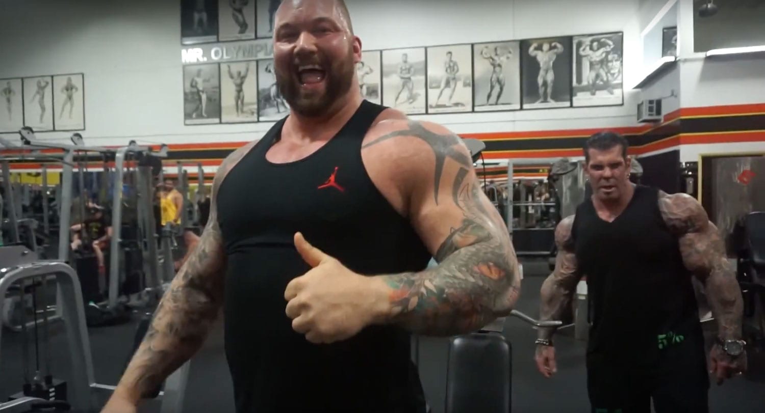 Hafþór Júlíus lét Rich Piana líta út eins og lítið barn