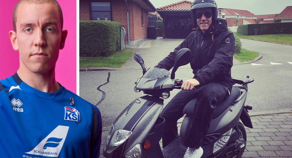 Vespu Hannesar Halldórssonar stolið í Danmörku: „Hún er hluti af persónu minni“