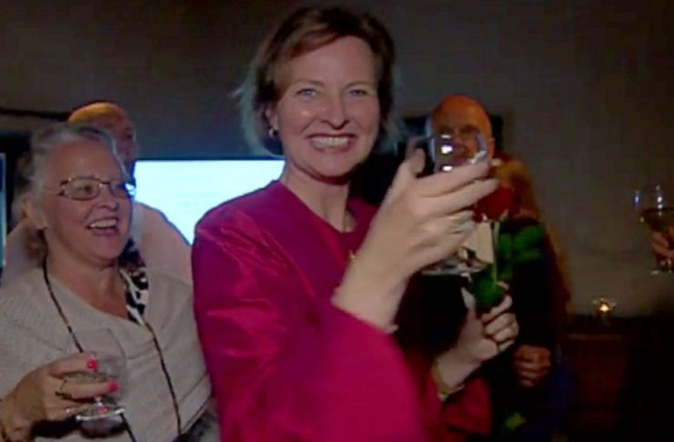 Hildur Þórðardóttir fékk verstu kosningu sögunnar en hélt besta partíið