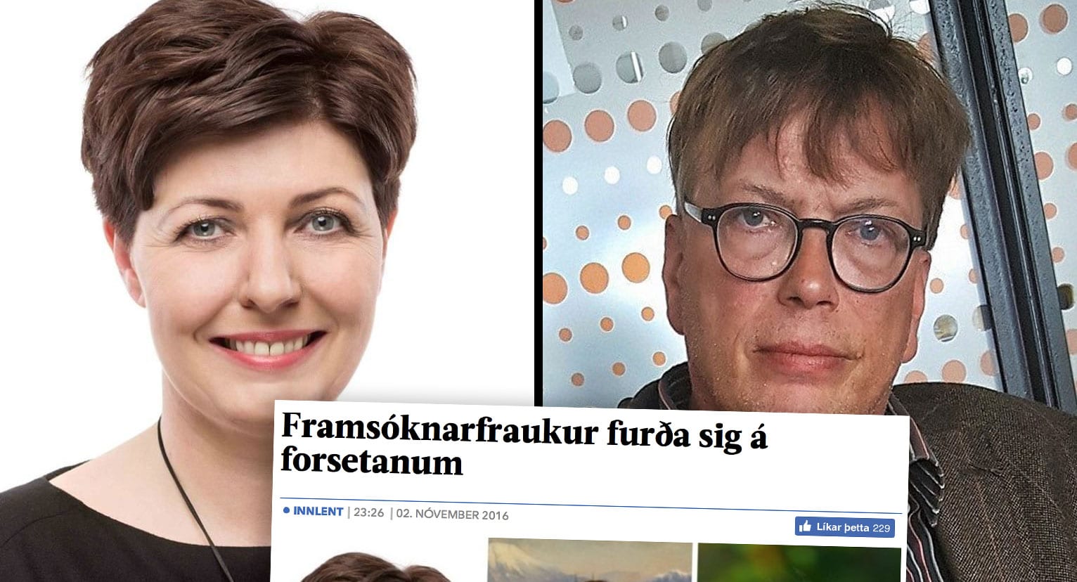 Guðfinna sakar Jakob Bjarnar um að tala niður til sín í frétt á Vísi