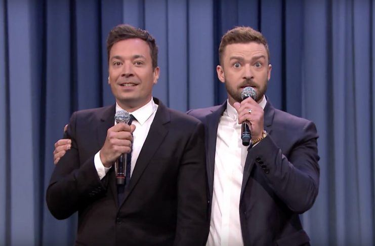 Jimmy Fallon og Justin Timberlake fara yfir rappsöguna