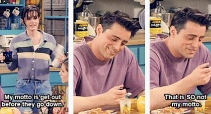 21 dónabrandari í Friends sem þú misstir mögulega af