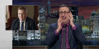 John Oliver tók fyrir Wintris-viðtalið við Sigmund Davíð: „Eins og að horfa á bílslys sýnt hægt“