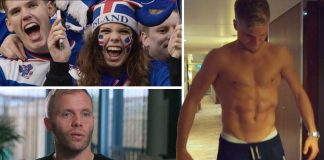 „Haldið kjafti og einbeitið ykkur“ – sjáðu geggjaða nýja stiklu úr myndinni um strákana okkar