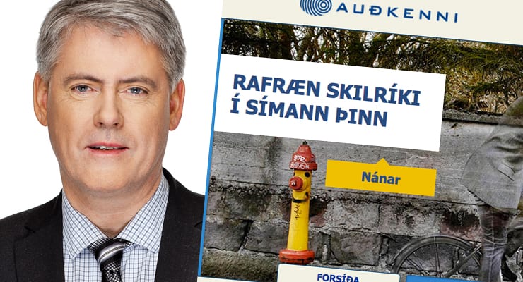 Karl Garðarsson: Auðkenni fær milljónir á silfurfati