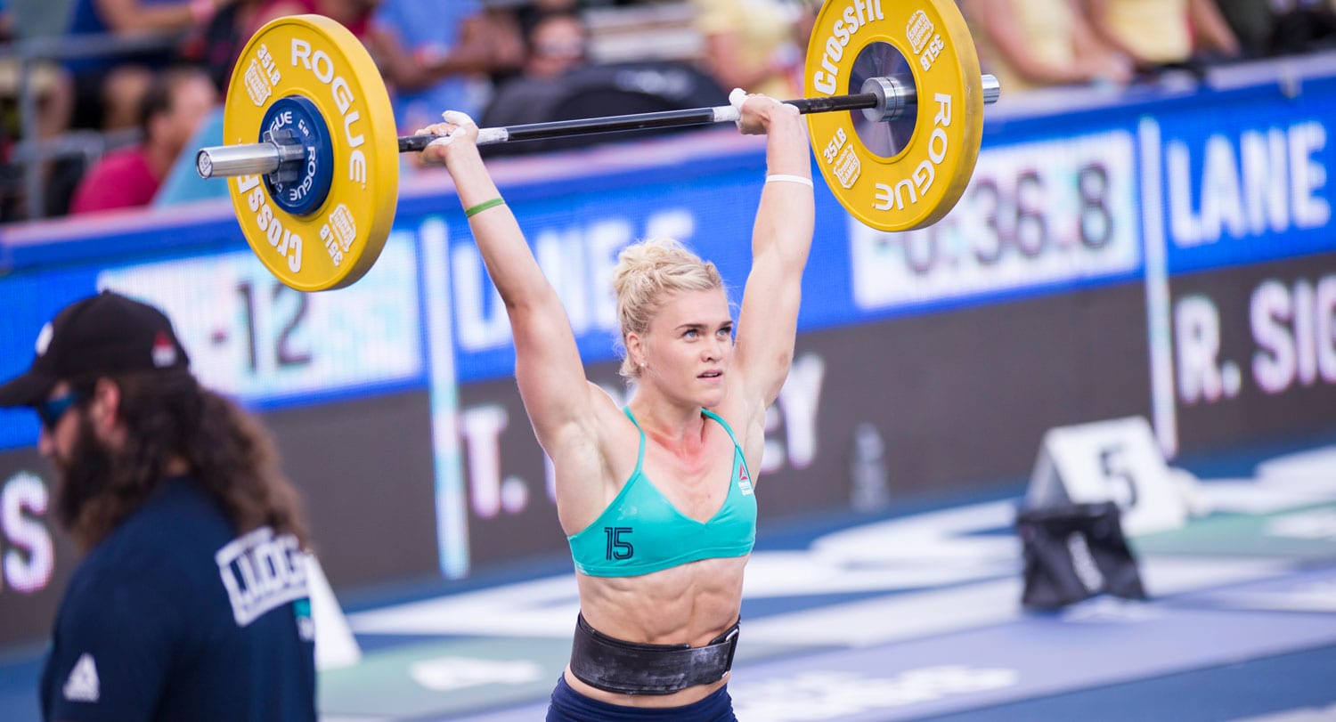 Katrín Tanja í fyrsta sæti á heimsleikunum í CrossFit