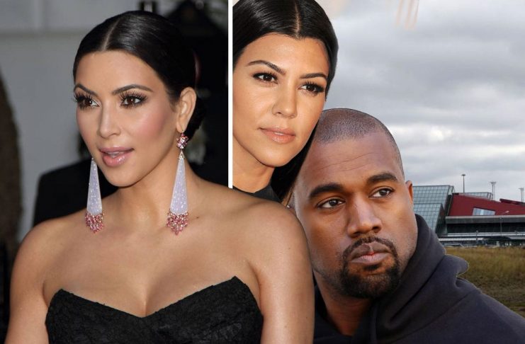 Kim Kardashian og Kanye West mætt til landsins