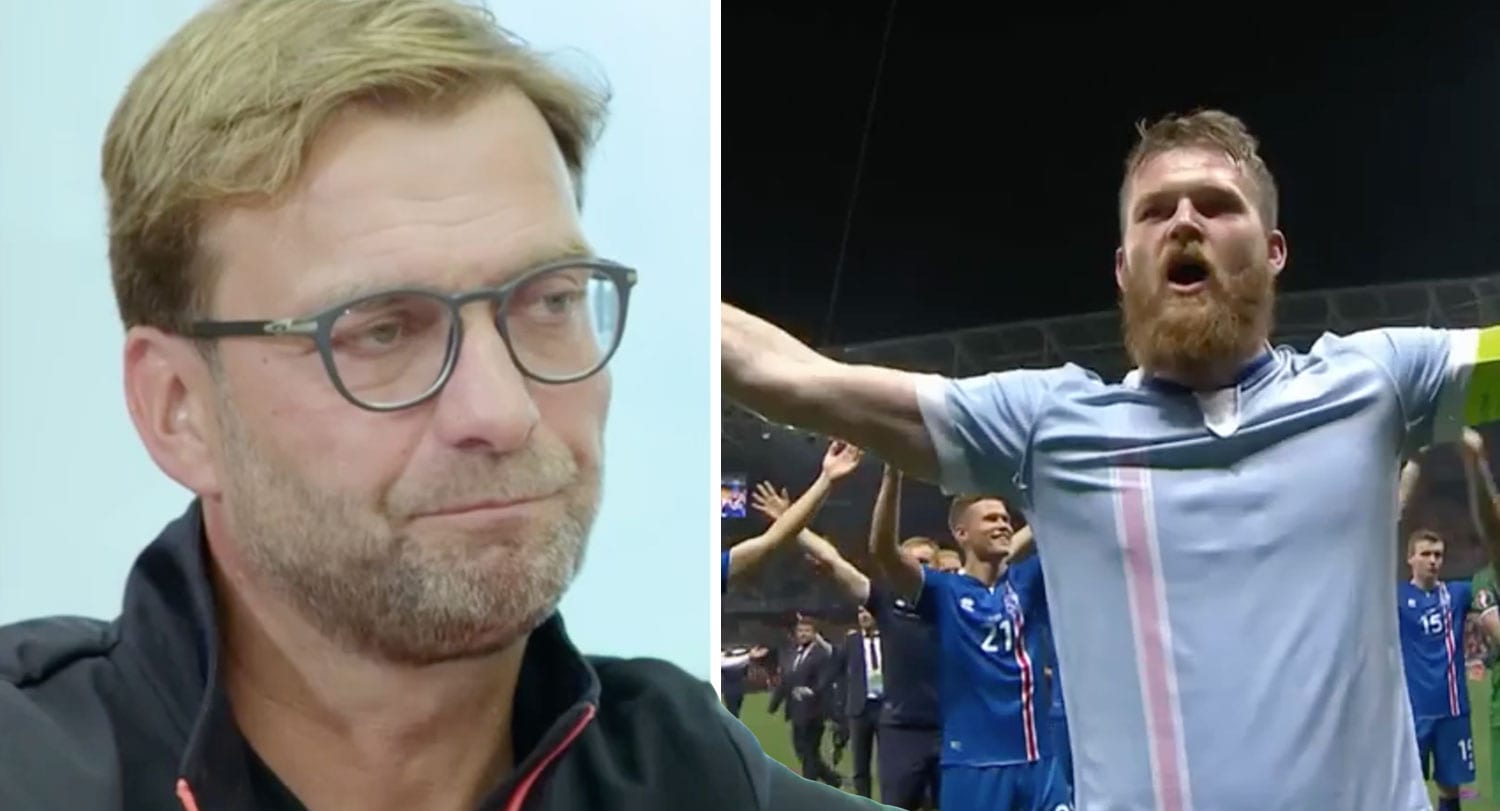 Klopp hrósar Íslendingum: „Hef aldrei séð þjóð standa svona fullkomlega með liði sínu“
