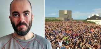 Ótrúlegt áhorf á víkingaklappið á Arnarhóli: „Það er Íslandsmanía í gangi. Það er alveg klárt“