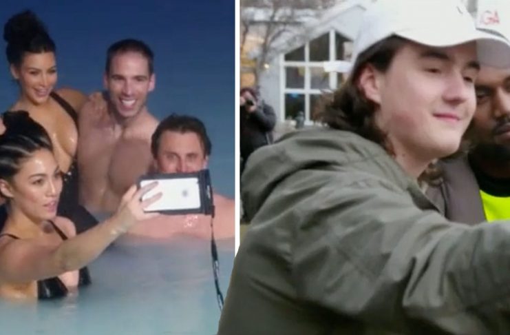 Nokkur augnablik úr Íslandsþætti Keeping Up With The Kardashians