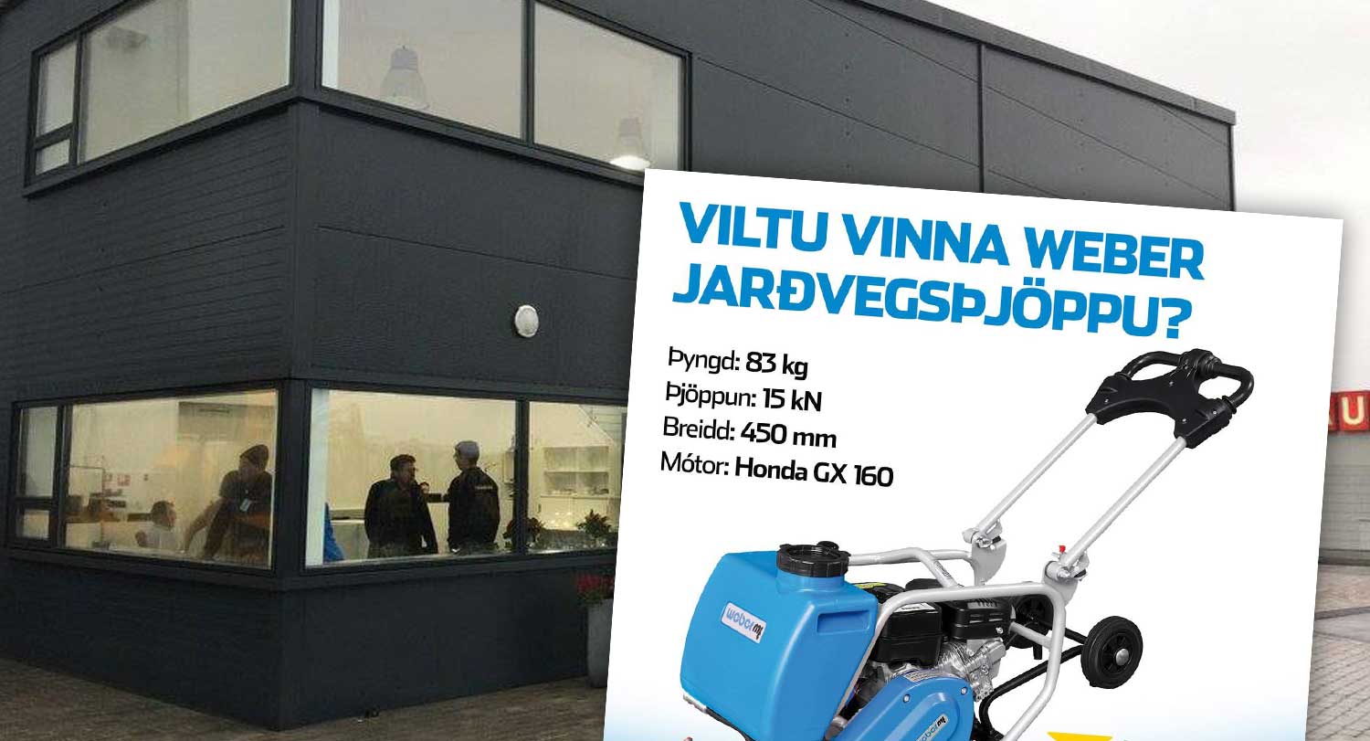 Húsmæður í Vesturbænum vilja vinna jarðvegsþjöppu: „Maður veit aldrei hvað maður þarf að þjappa“