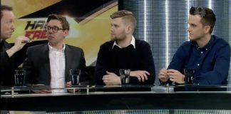 Mið-Ísland brestur óvænt í söng í Hraðfréttum